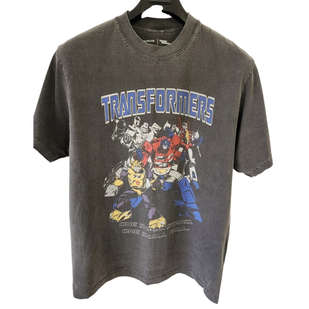 Transformers graphic on tee Size Large Mens 100% Cotton